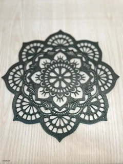 Dekorace Mandala květinového klidu